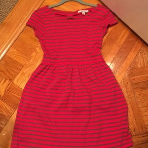 DKNY girls XL striped dress